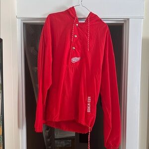 Vintage Detroit Red Wings Windbreaker Jacket